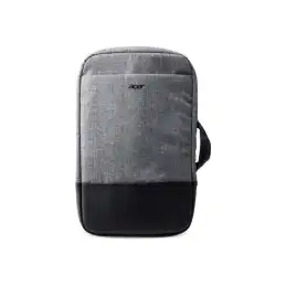 Acer Slim 3-in-1 - Sac à dos - sac à bandoulière pour ordinateur portable - 14" - gris - pour Asp... (NP.BAG1A.289)_2